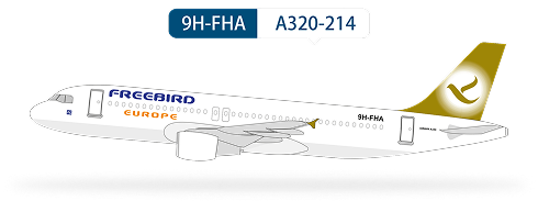 Freebird Airlines Europe Filo