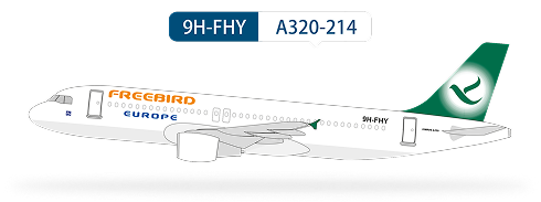 Freebird Airlines Europe Filo